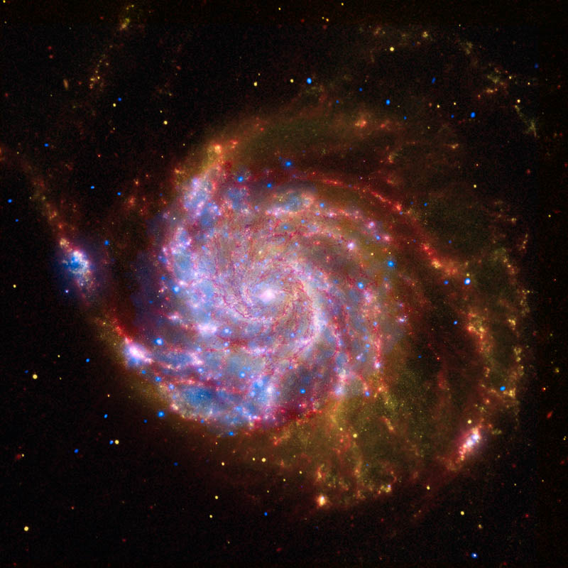 Messier 101 The Pinwheel Galaxy (Image by NASA) Messier 101 The Pinwheel Galaxy (Image by NASA)